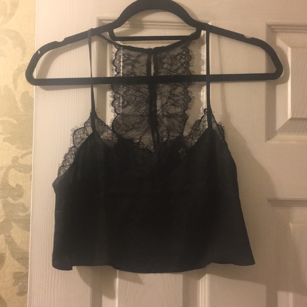Free People Silk Top